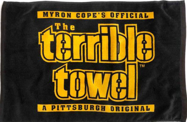 Black Basic Terrible Towel