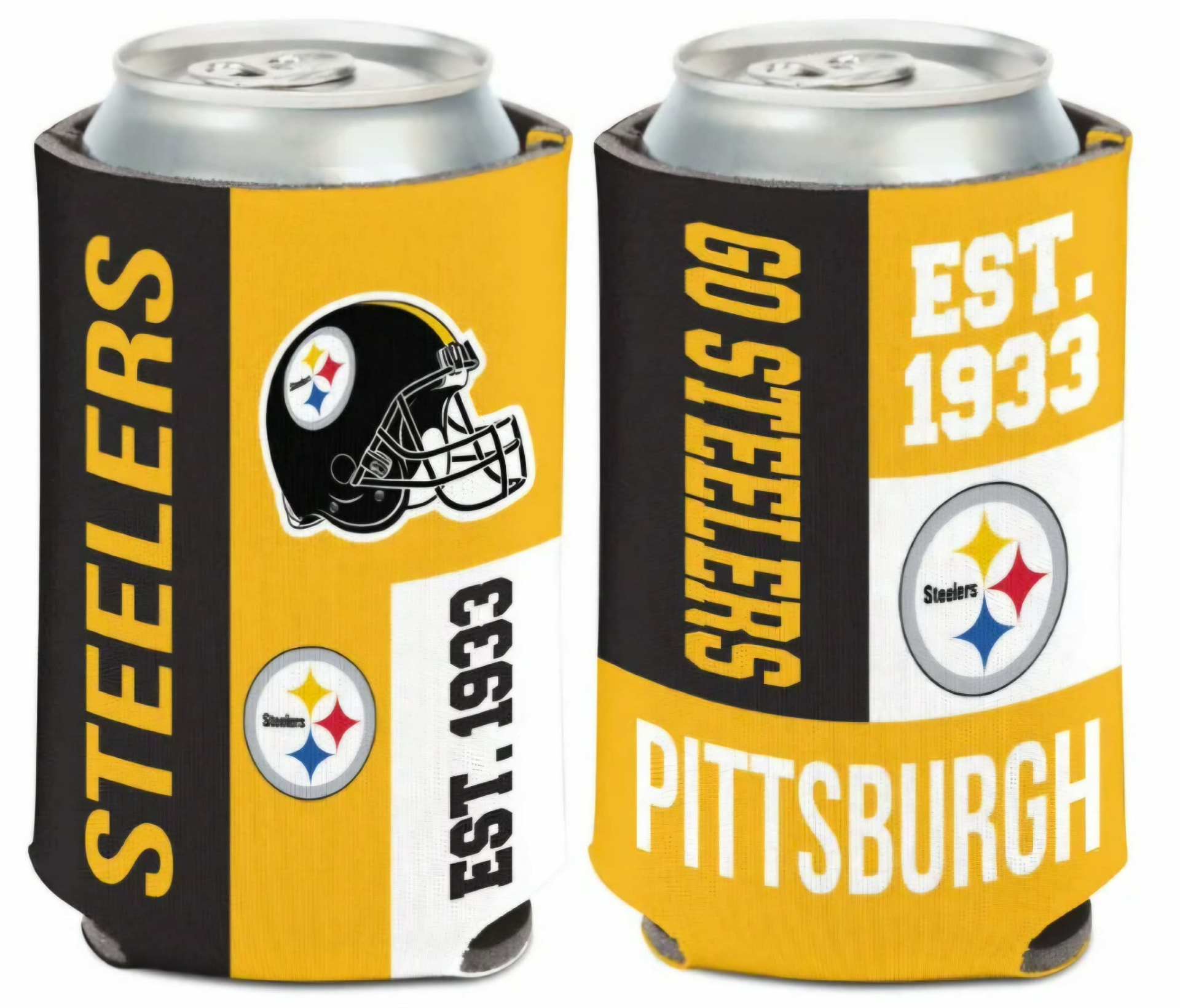 Color Block Can Cooler